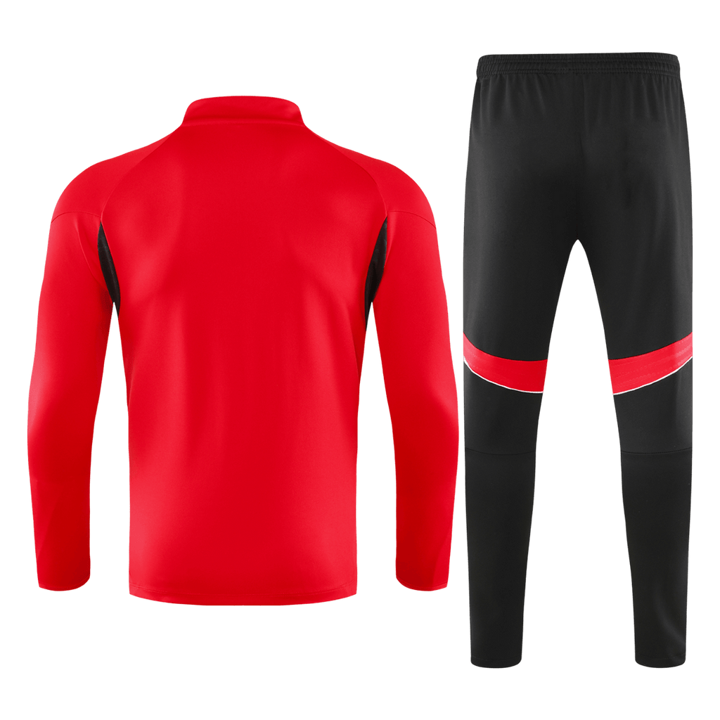 Arsenal 1/4 Zip Tracksuit 2025/26 Kids Red