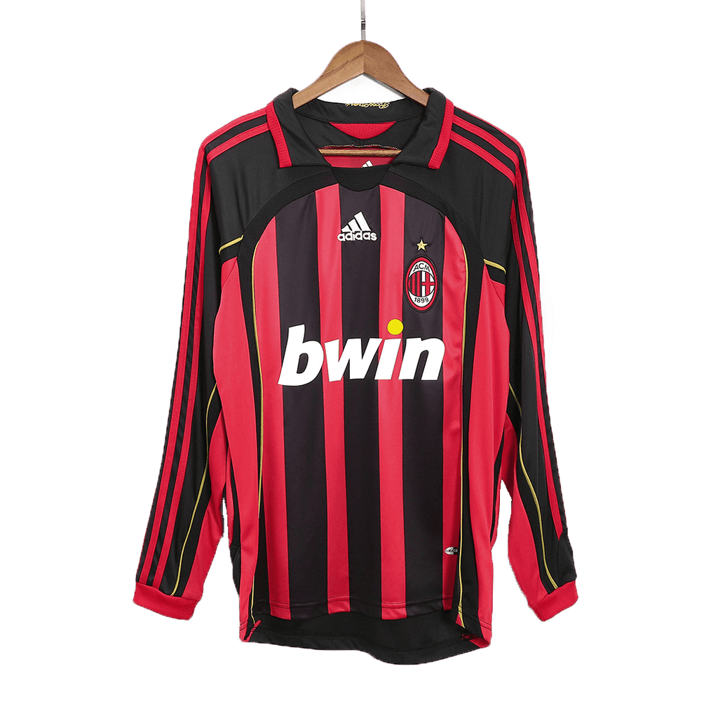 KAKA' #22 AC Milan Retro Jersey Home Soccer Shirt 2006/07