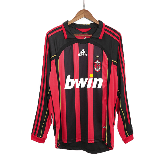 KAKA' #22 AC Milan Retro Jersey Home Soccer Shirt 2006/07
