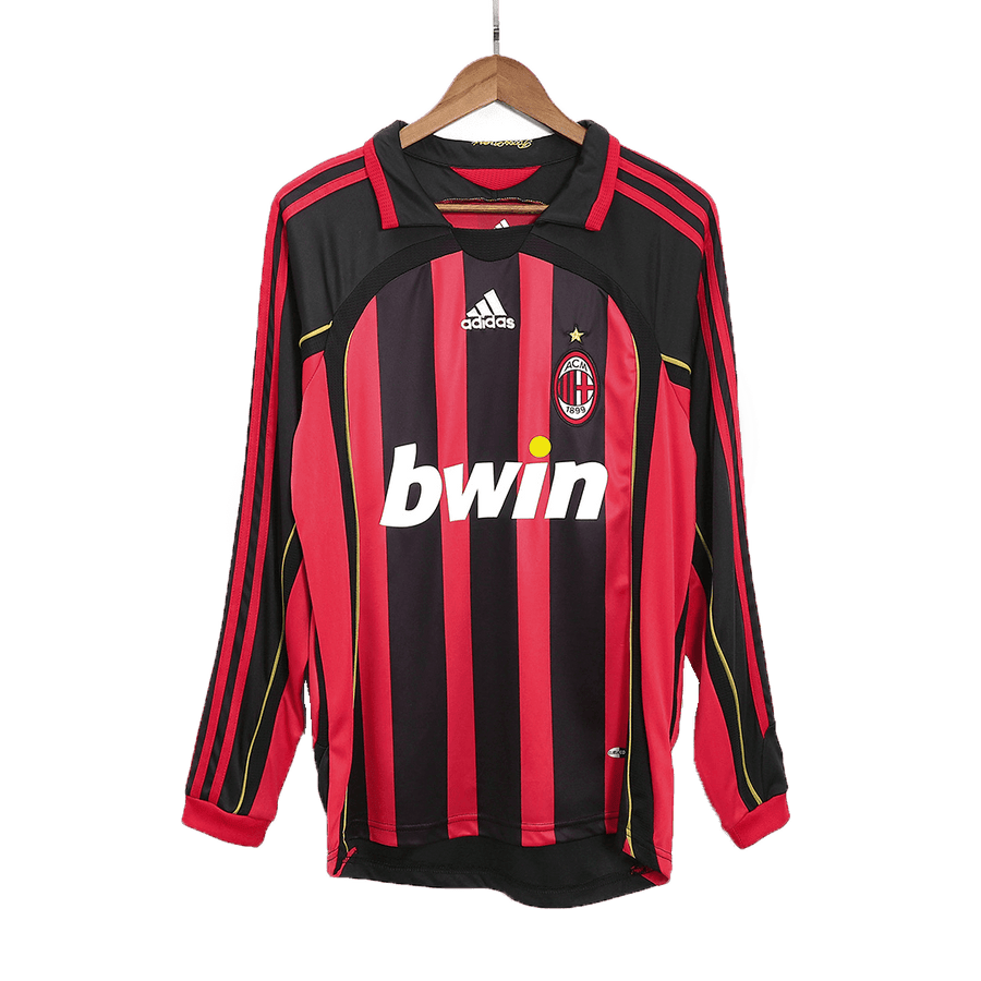 KAKA' #22 AC Milan Retro Jersey Home Soccer Shirt 2006/07