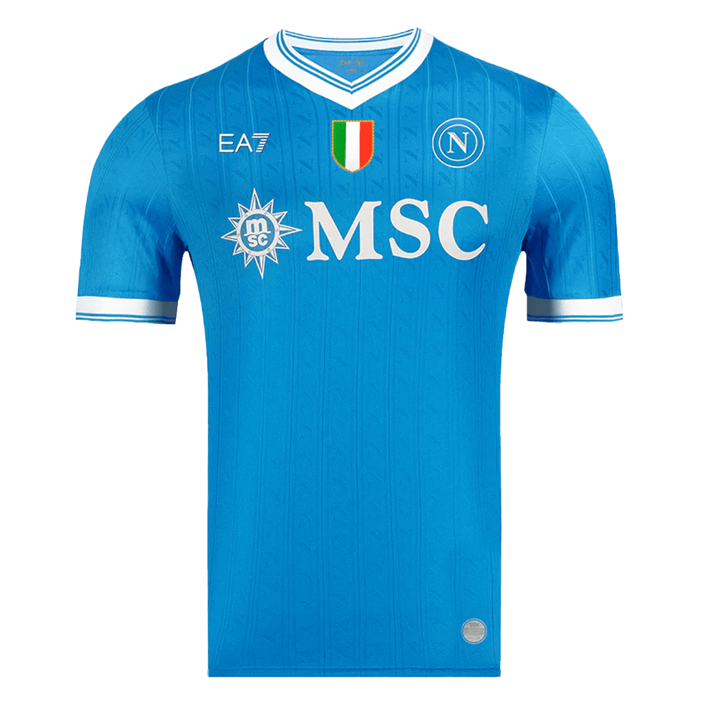 Napoli Home Authentic Soccer Jersey 2025/26
