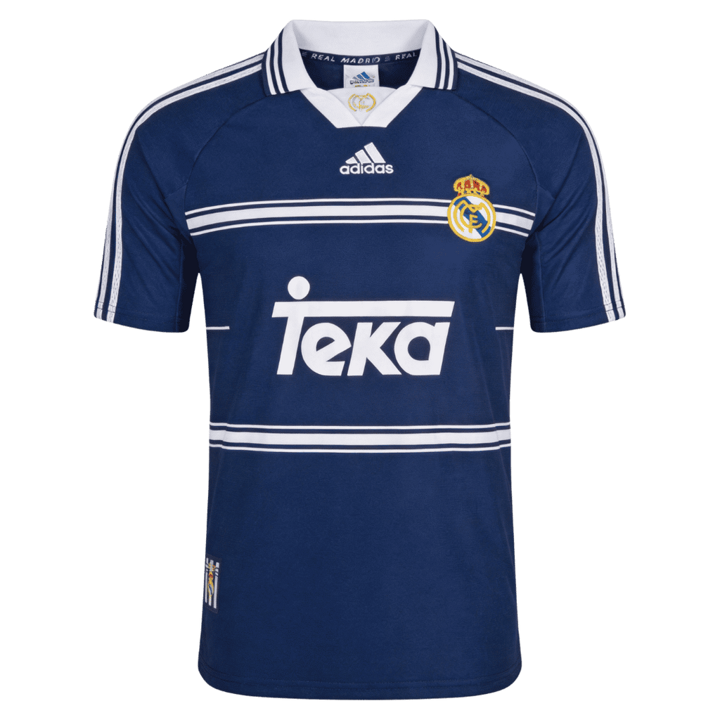 Retro Soccer Jersey Real Madrid Away 1998/99
