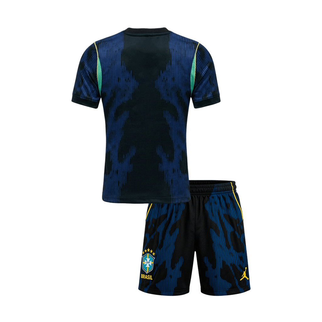 Brazil Away Kids Soccer Jerseys Kit World Cup 2026