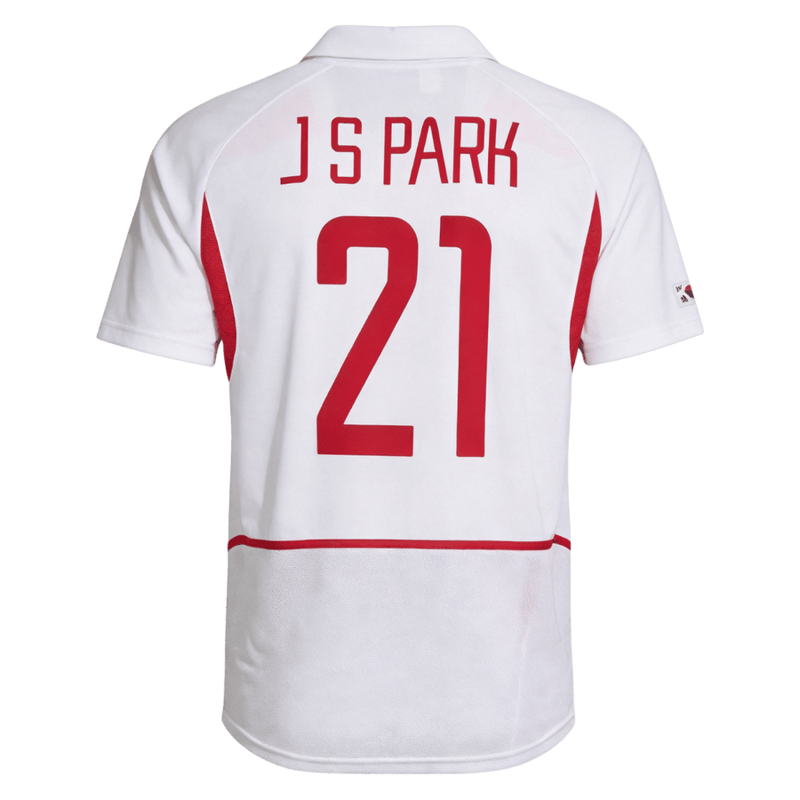 Retro Jersey J S Park #21 South Korea Away World Cup 2002
