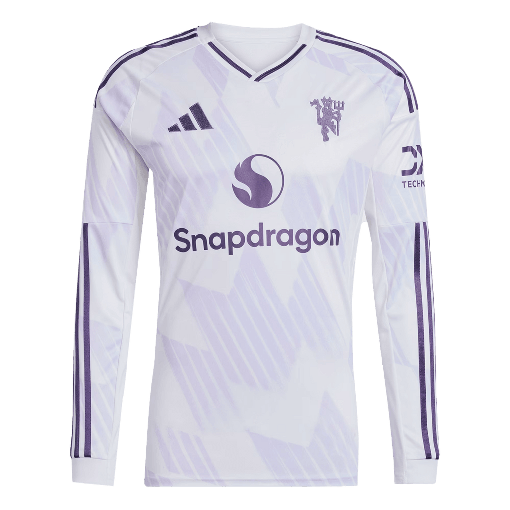 Manchester United Away Long Sleeve Jersey 2025/26