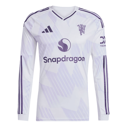 Manchester United Away Long Sleeve Jersey 2025/26