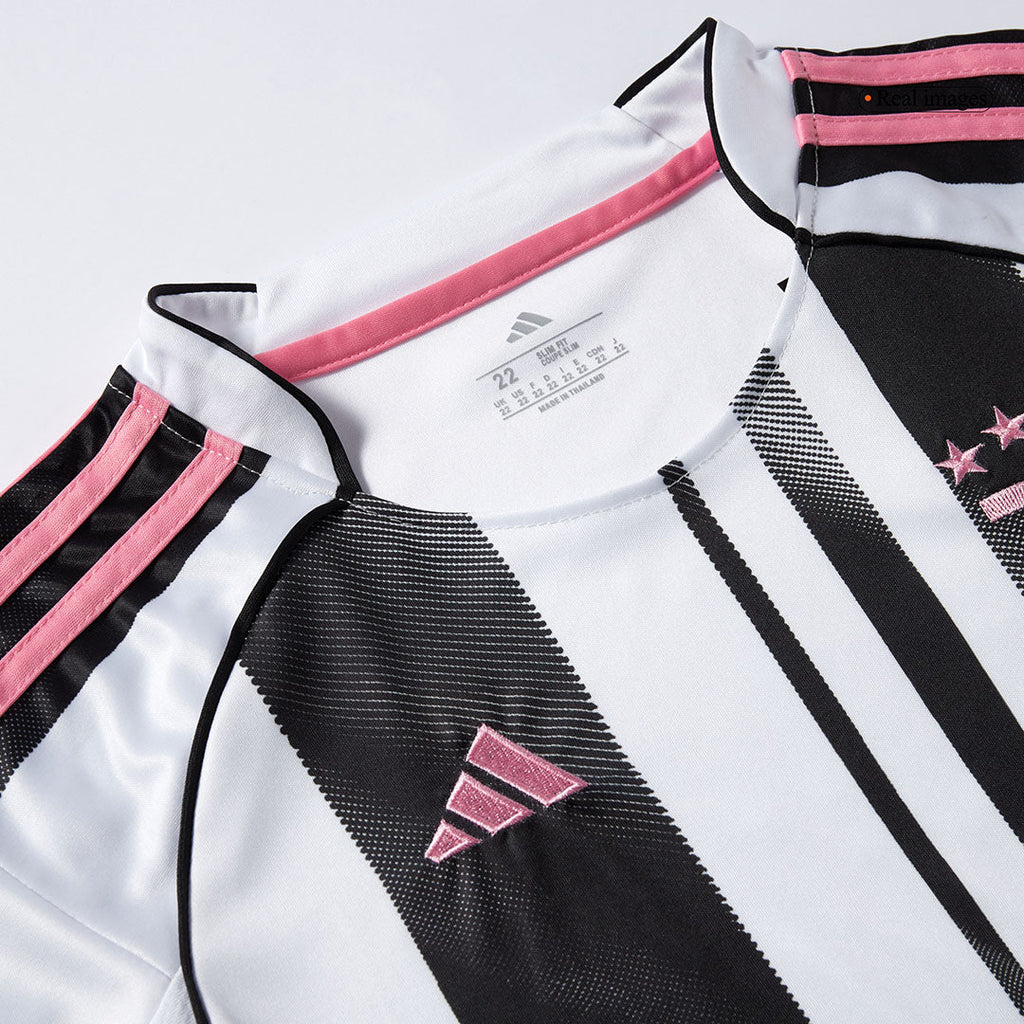 Juventus Home Kids Soccer Jerseys Kit 2025/26