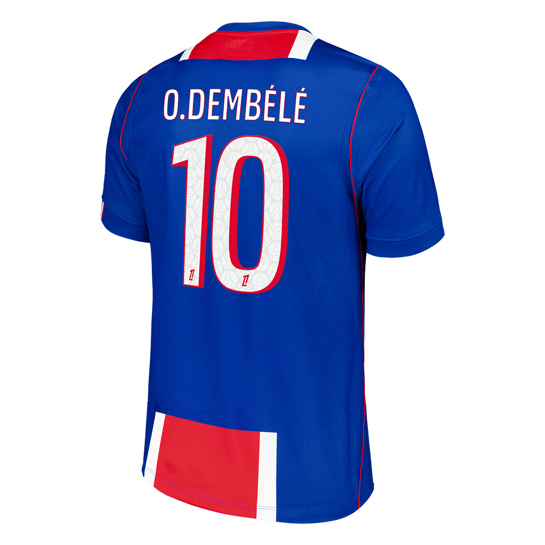 O.DEMBéLé #10 PSG Home Soccer Jersey 2026/27