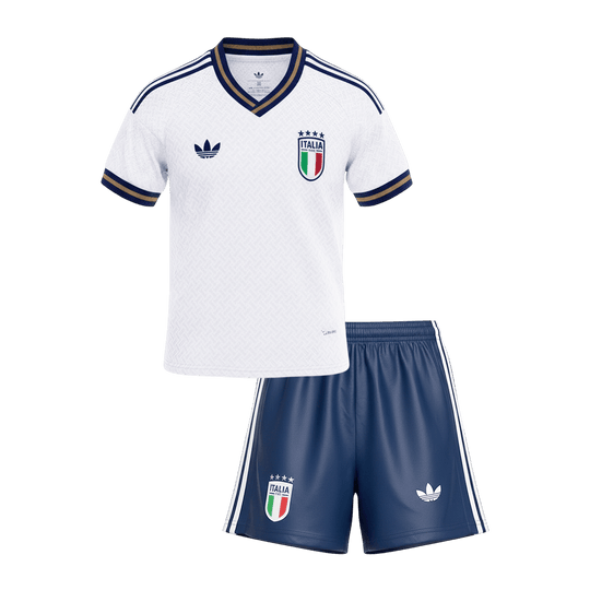 Italy Away World Cup Kids Soccer Jerseys Kit 2026