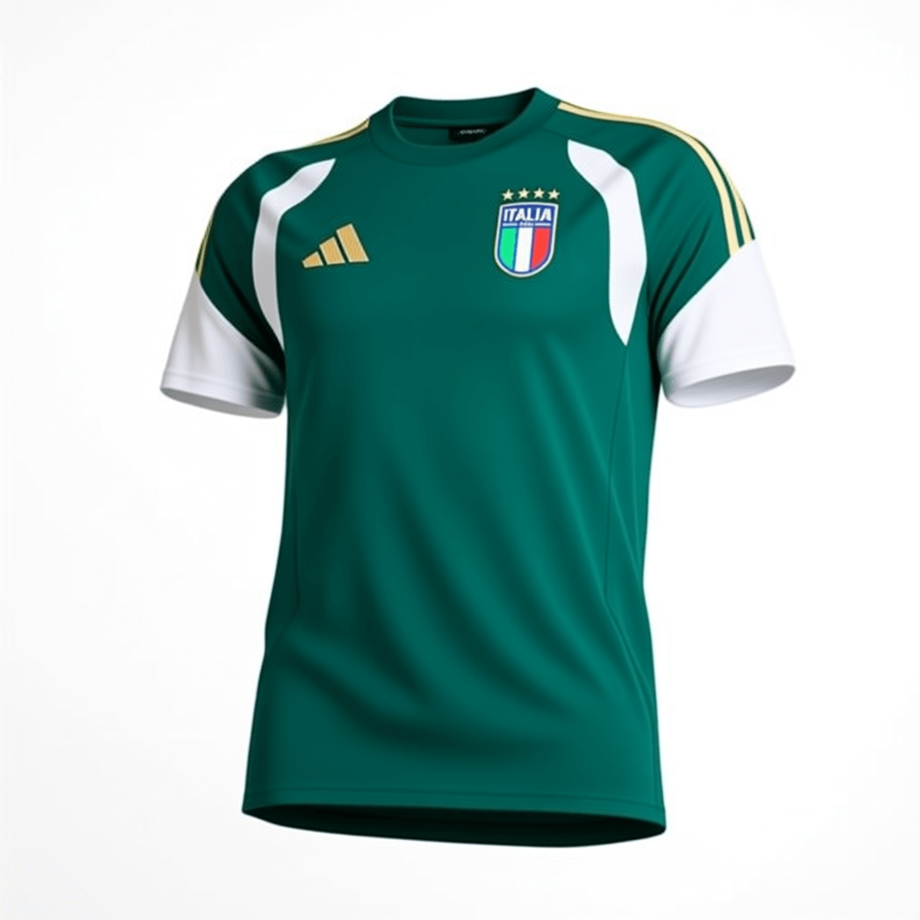 Italy Pre-Match Soccer Jersey World Cup 2026 Green