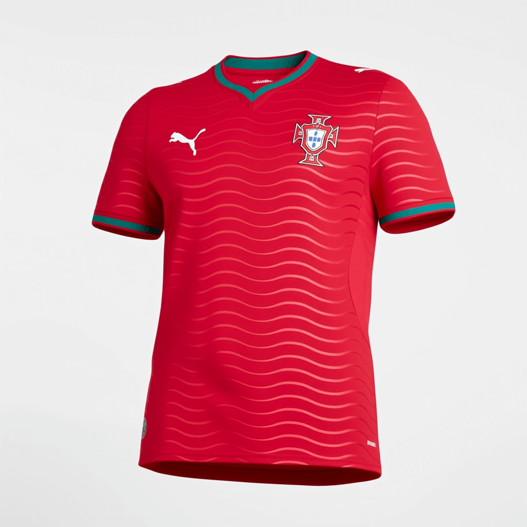 Portugal Home Soccer Jersey World Cup 2026