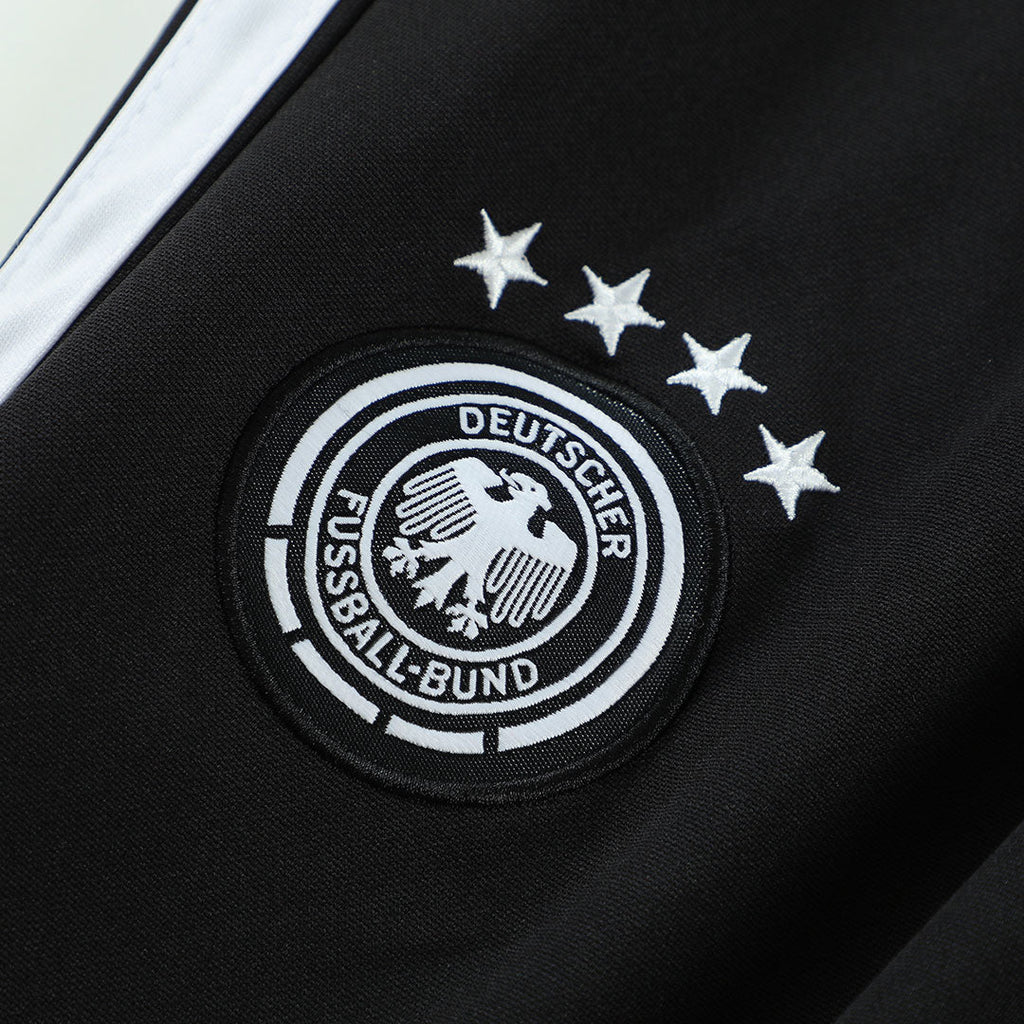 Germany Zipper Sweatshirt Kit(Top+Pants) 2026 Black
