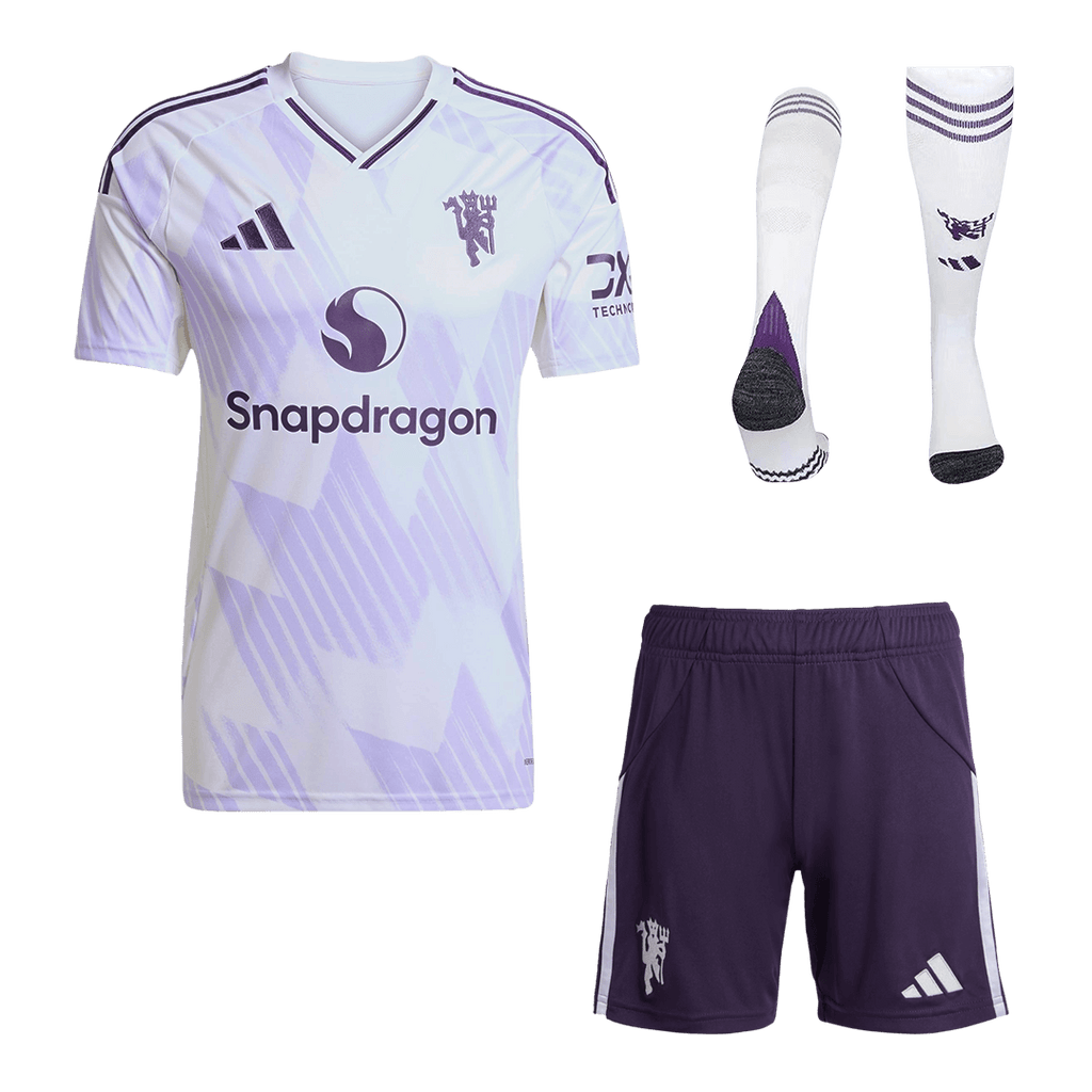Manchester United Away Jerseys Full Kit 2025/26