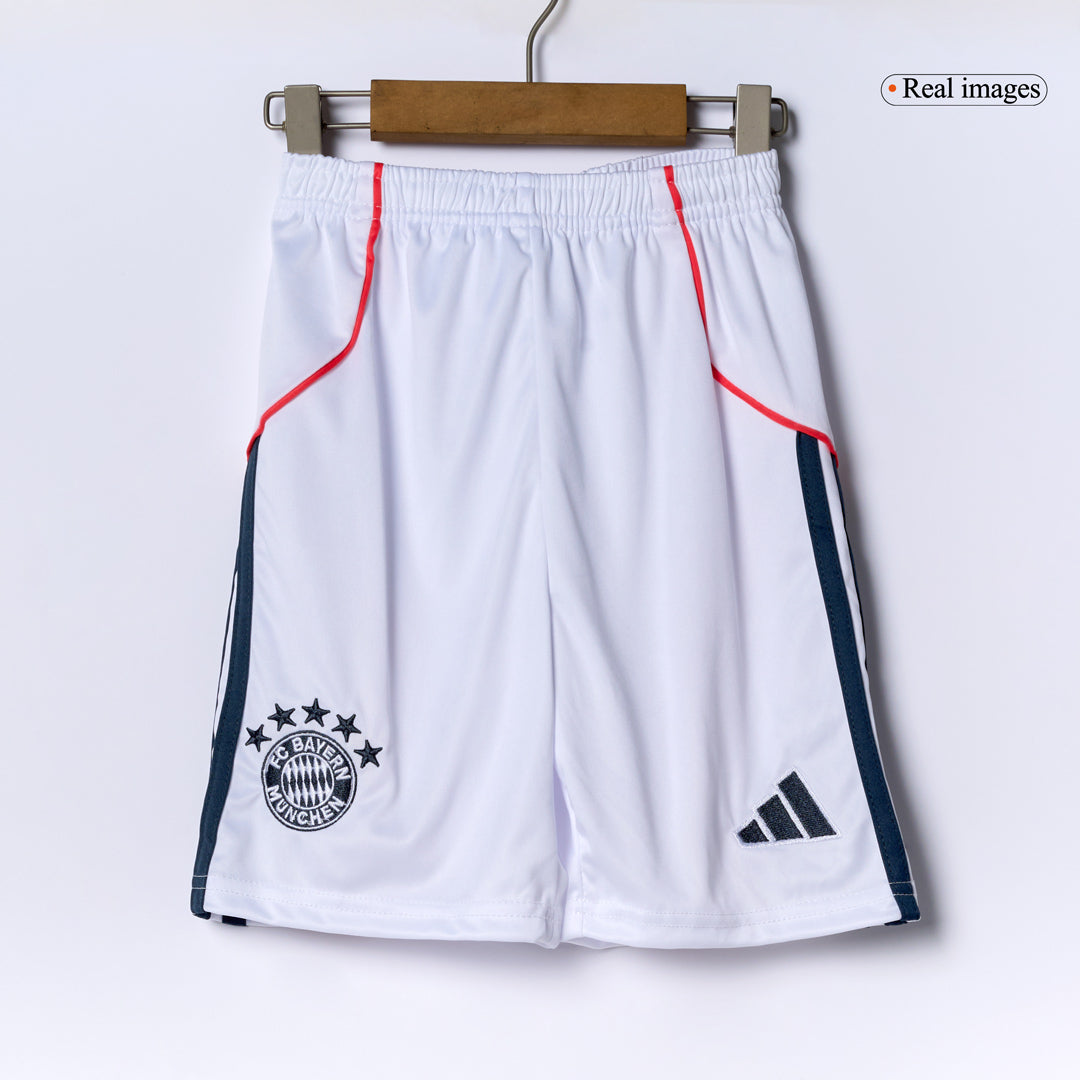 Bayern Munich Away Kids Soccer Jerseys Full Kit 2025/26