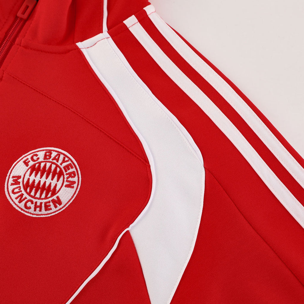Bayern Munich Jacket Tracksuit 2025/26 Red