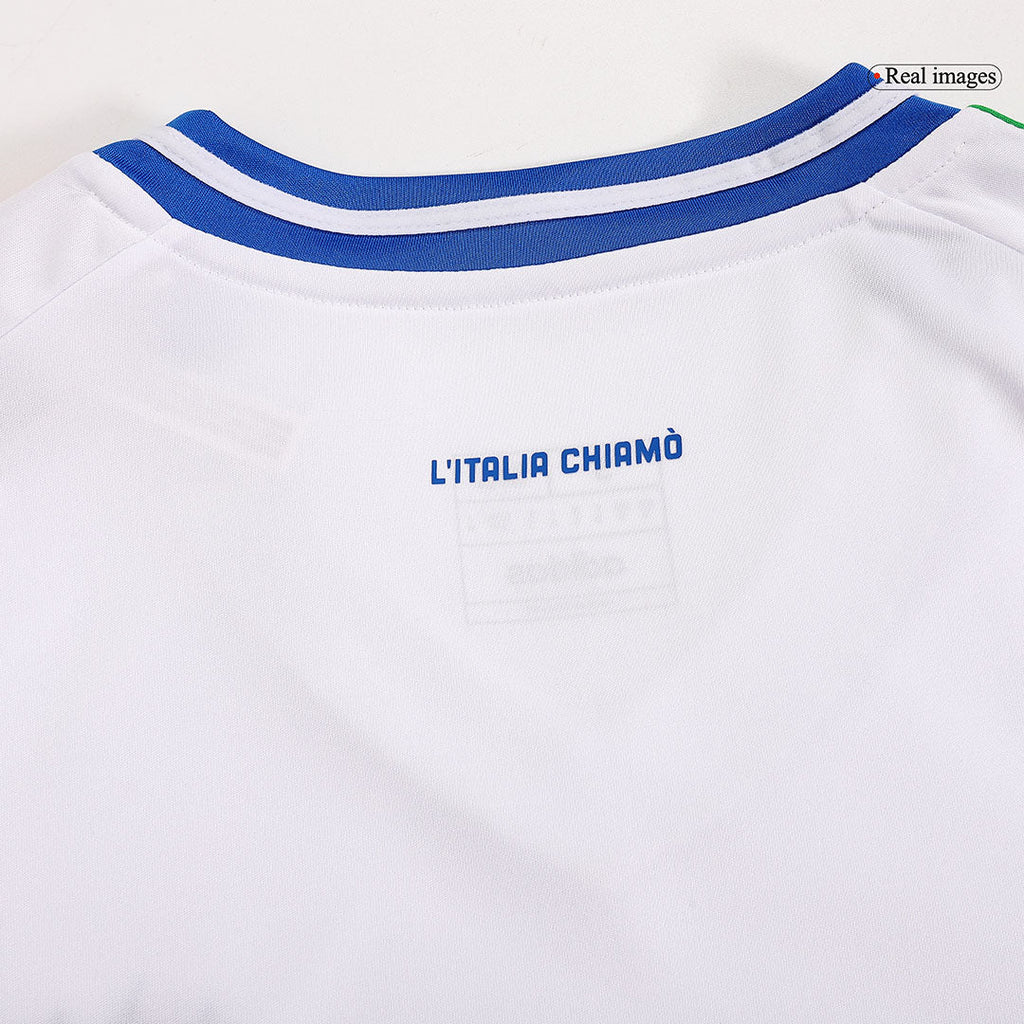 Italy Away Soccer Jersey Kit(Jersey+Shorts+Socks) Euro 2024