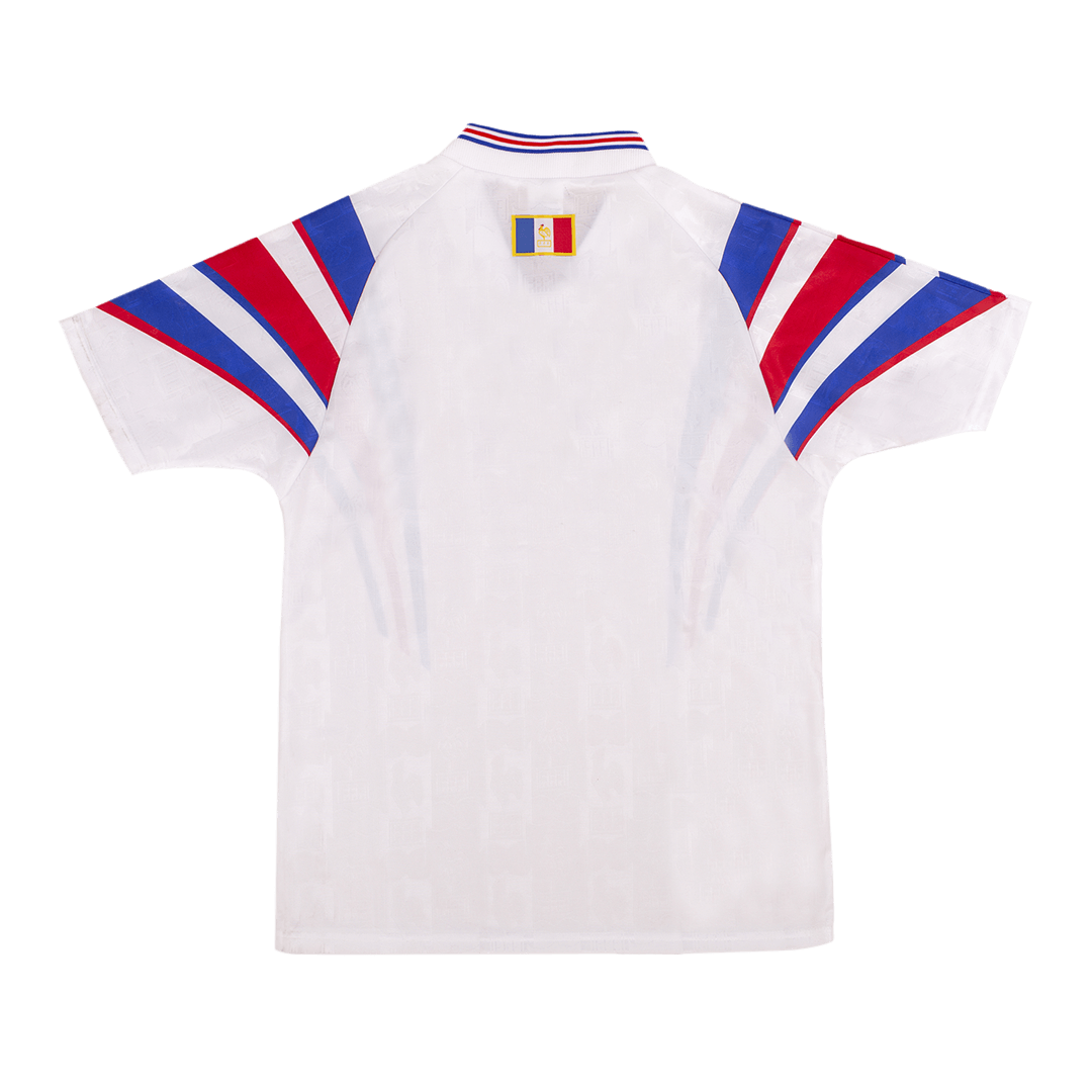 France Retro Jersey Away Soccer Shirt 1996 Retro Jersey