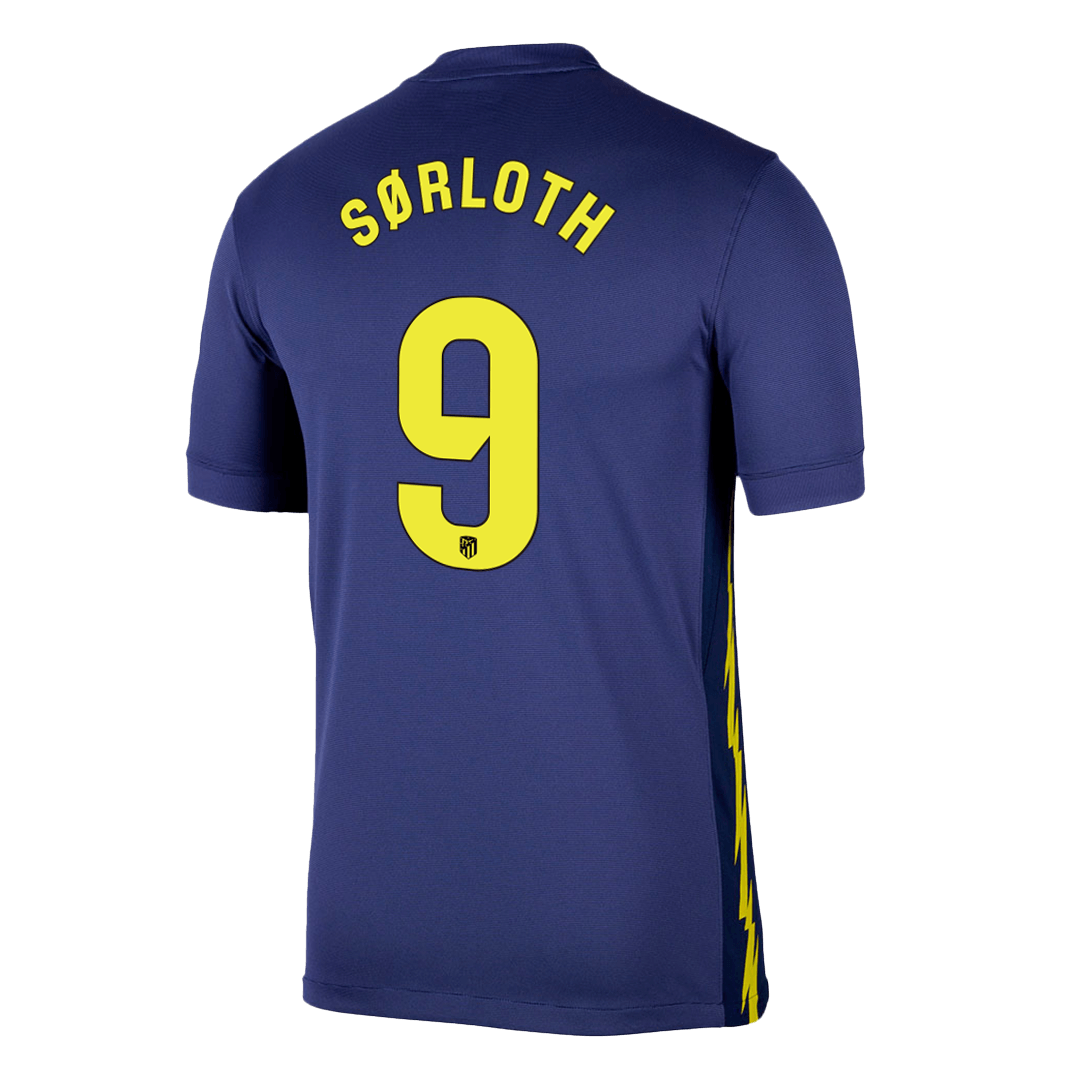 S?RLOTH #9 Atletico Madrid Away Soccer Jersey 2025/26