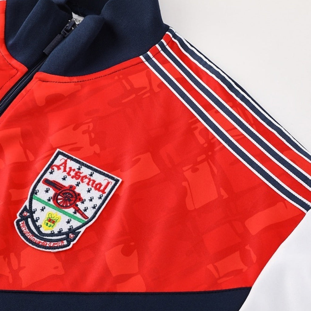 Arsenal Jacket Tracksuit 2025/26 Navy&Red