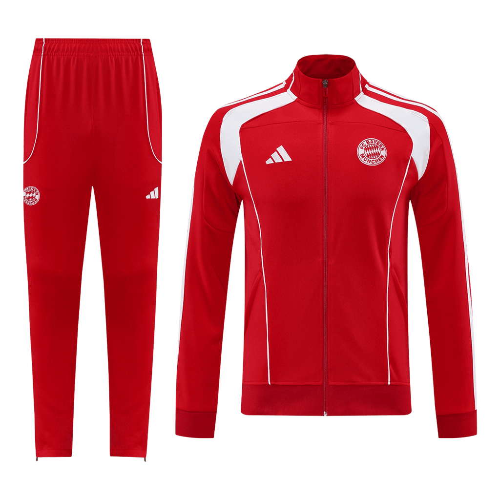 Bayern Munich Jacket Tracksuit 2025/26 Red