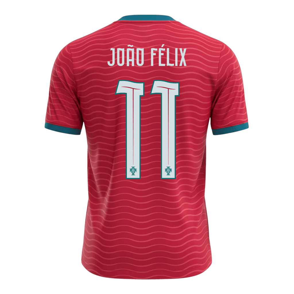 JO?O FéLIX #11 Portugal Home Soccer Jersey 2026
