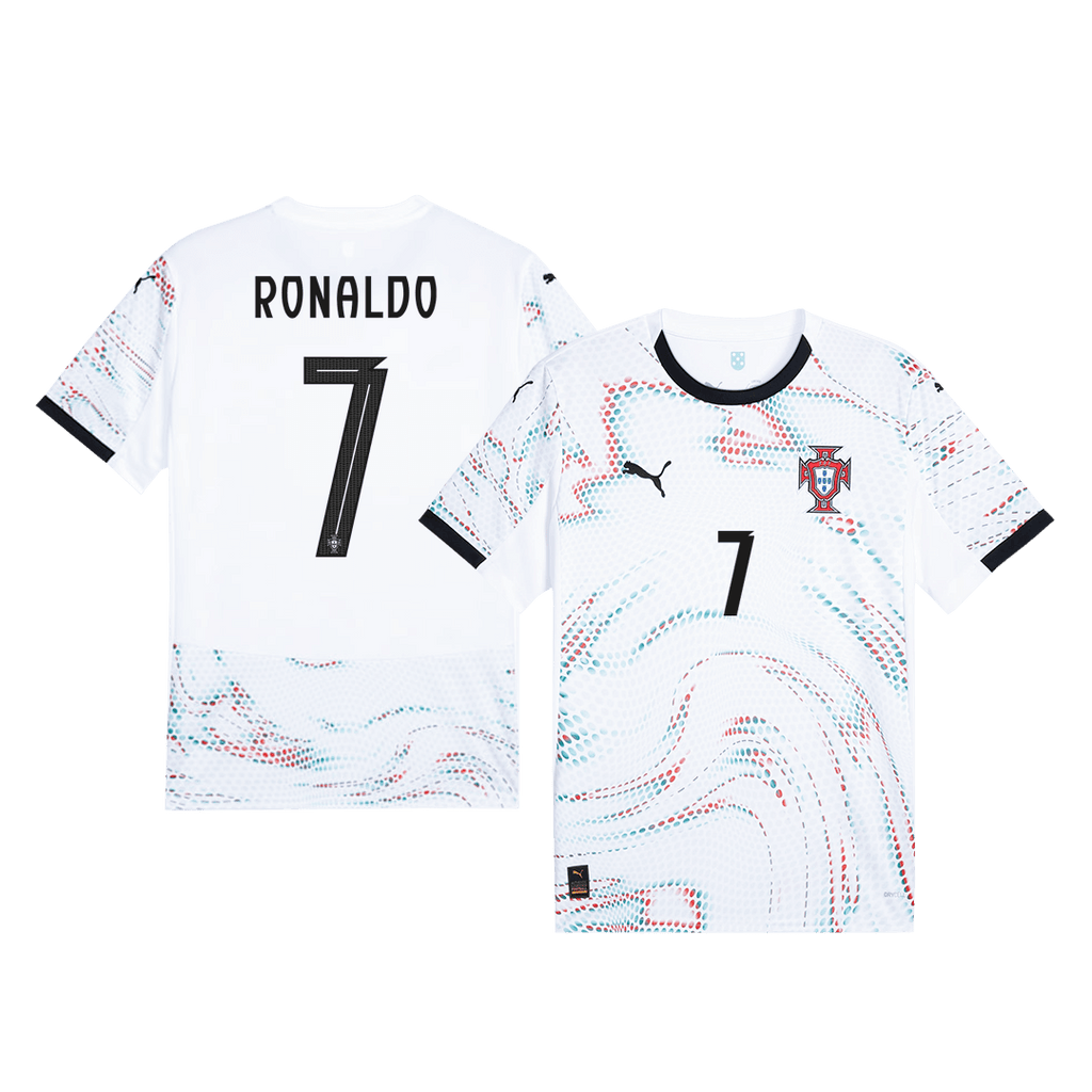 RONALDO #7 Portugal Away Soccer Jersey 2025