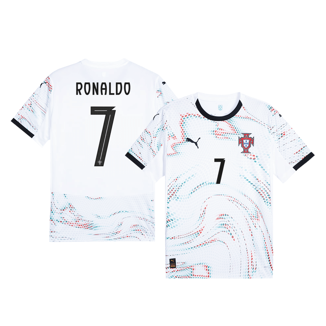RONALDO #7 Portugal Away Soccer Jersey 2025