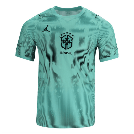 Brazil Goalkeeper Soccer Jersey World Cup 2026 Green