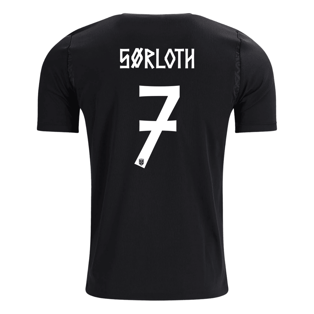 S?RLOTH #7 Norway Away Soccer Jersey World Cup 2026