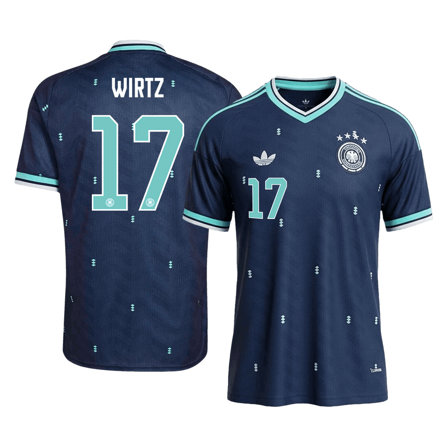 WIRTZ #17 Germany Away Soccer Jersey World Cup 2026