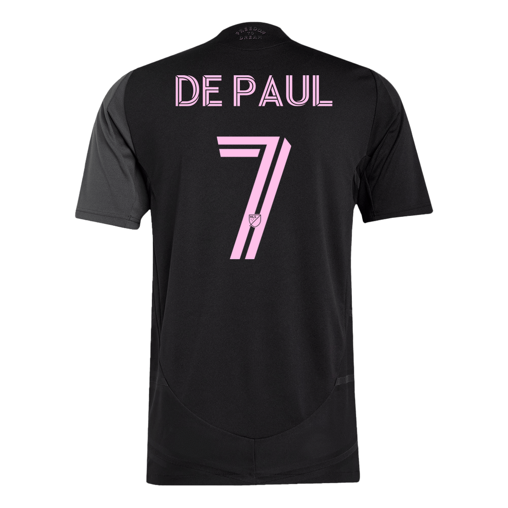 DE PAUL #7 Inter Miami CF Away Authentic Soccer Jersey 2025