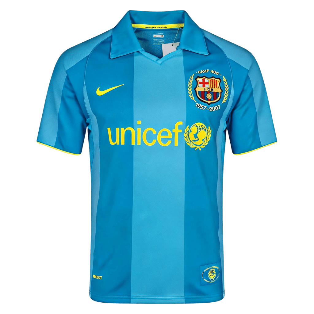 Retro Soccer Jersey Barcelona Away 2007/08