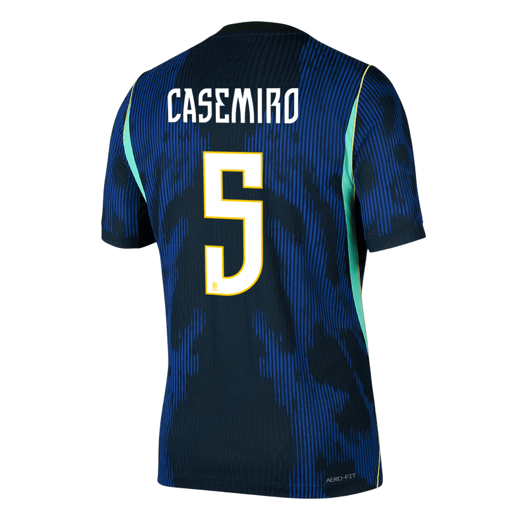 CASEMIRO #5 Brazil Away Player Version Jersey World Cup 2026