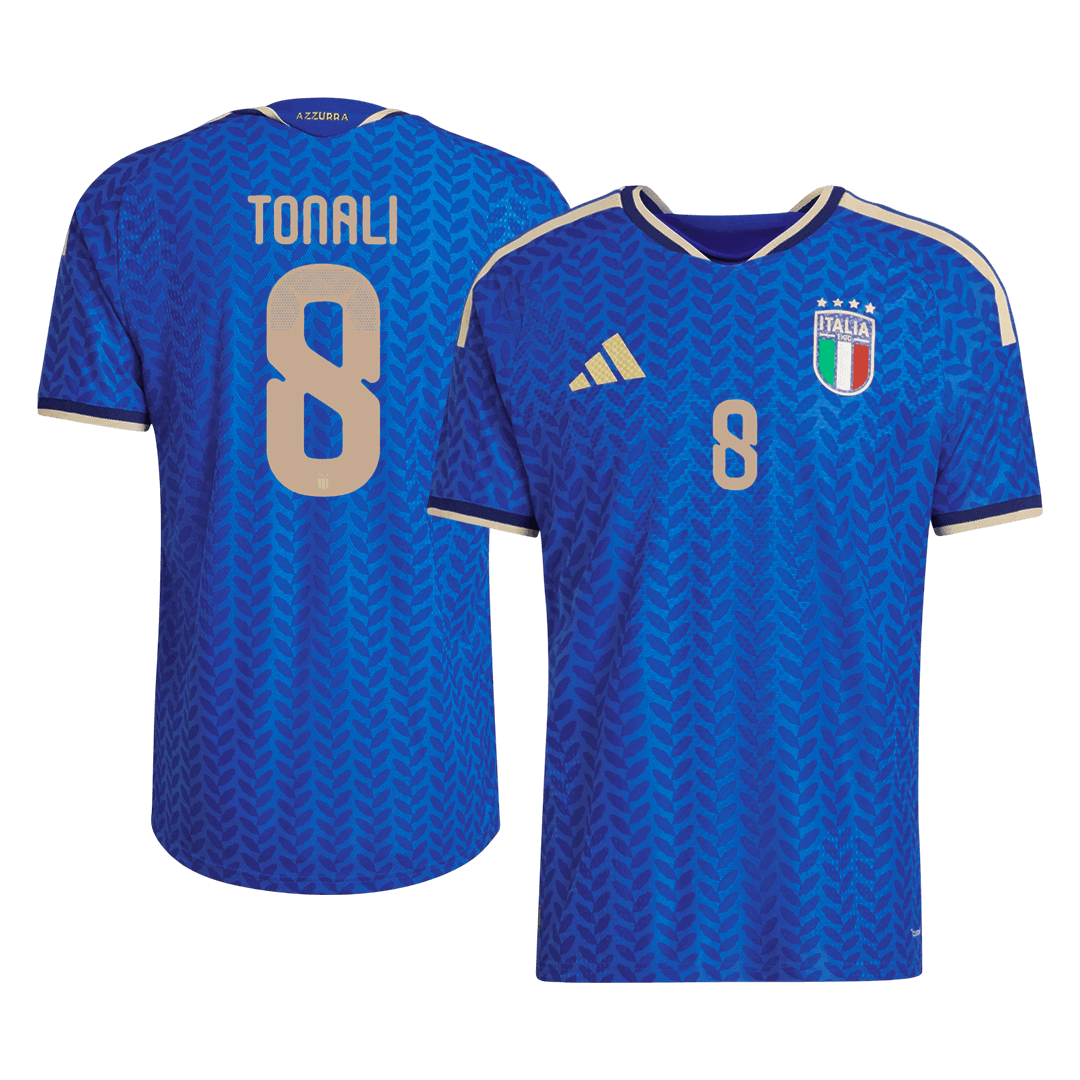 TONALI #8 Italy Home Player Version Jersey World Cup 2026