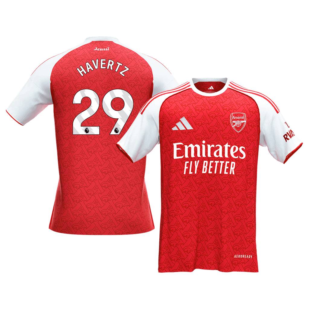 HAVERTZ #29 Arsenal Home Soccer Jersey 2025/26