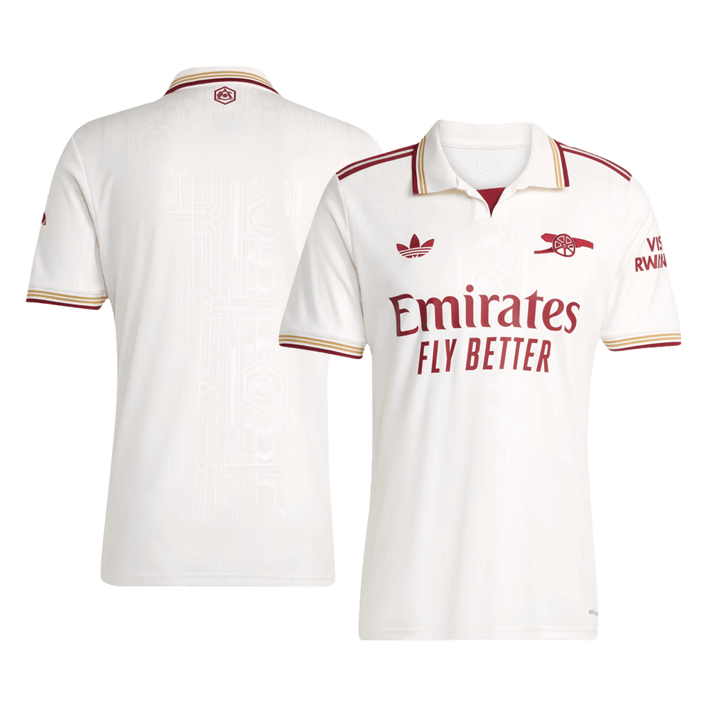 Arsenal Soccer Jersey Third Away Custom Shirt 2025/26
