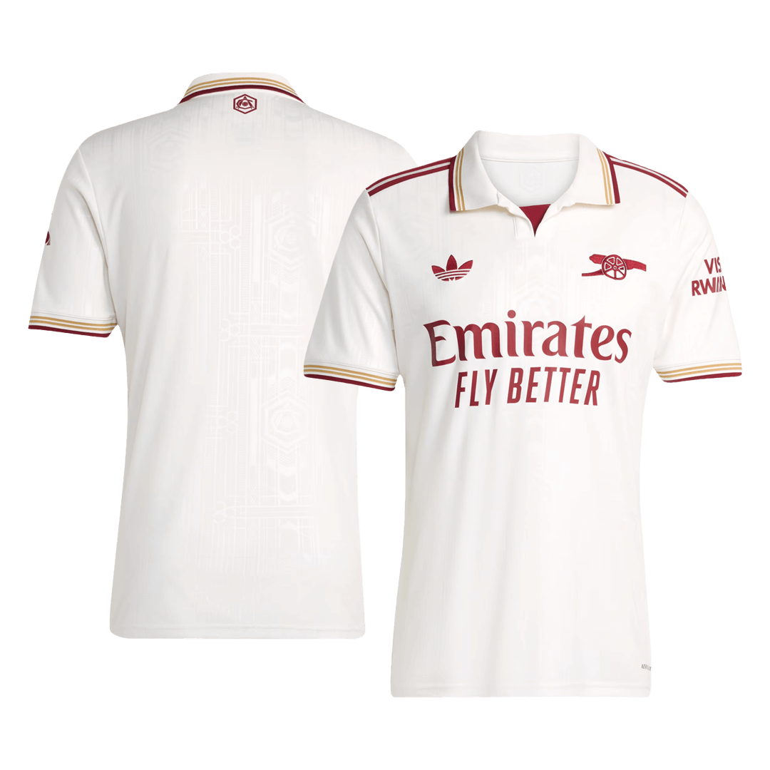 Arsenal Soccer Jersey Third Away Custom Shirt 2025/26