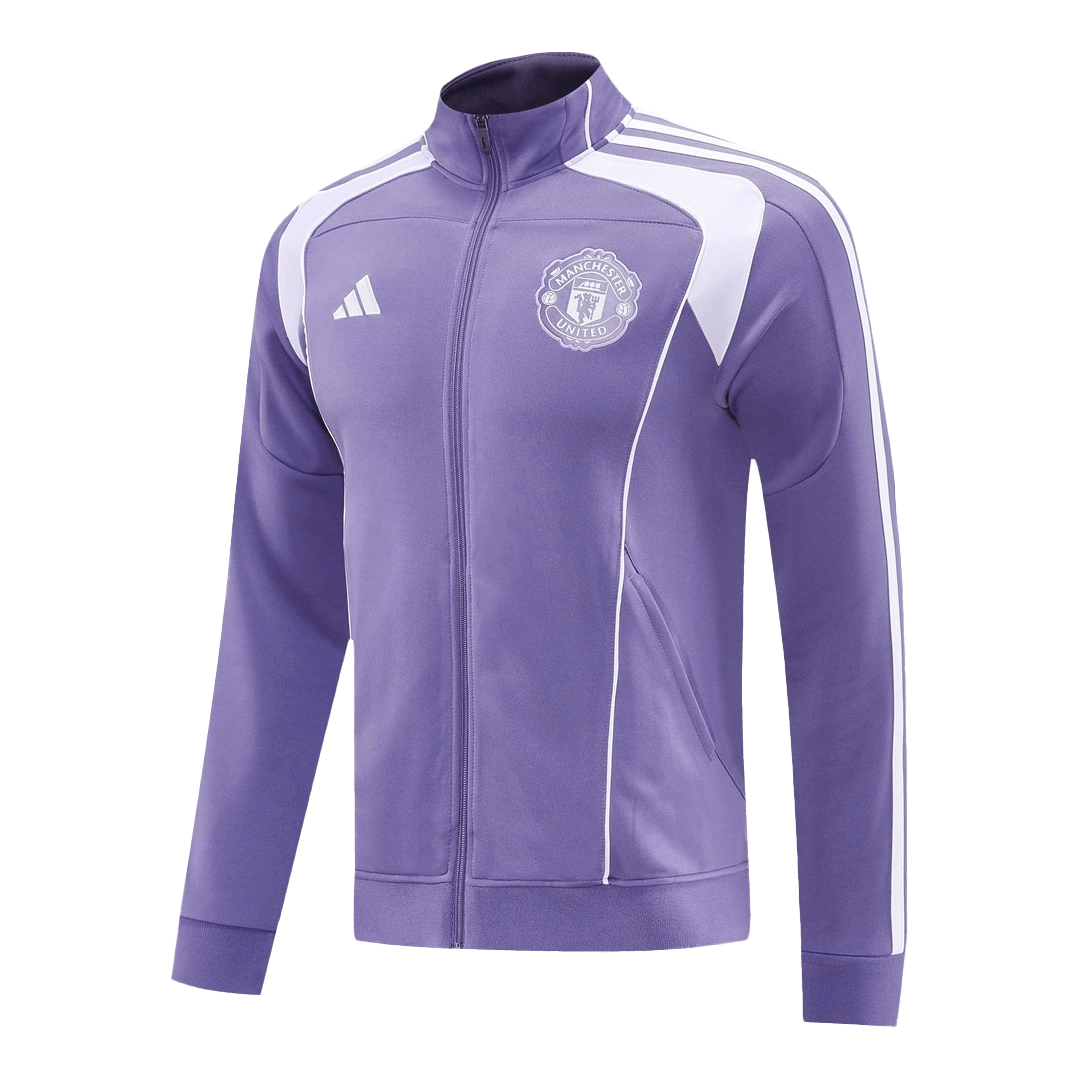 Manchester United Track Jacket 2025/26 - Purple
