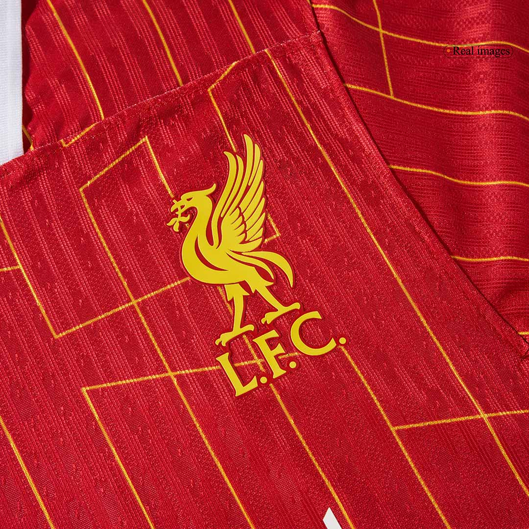 Authentic Liverpool Home Soccer Jersey Red - CHAMPIONS 24/25