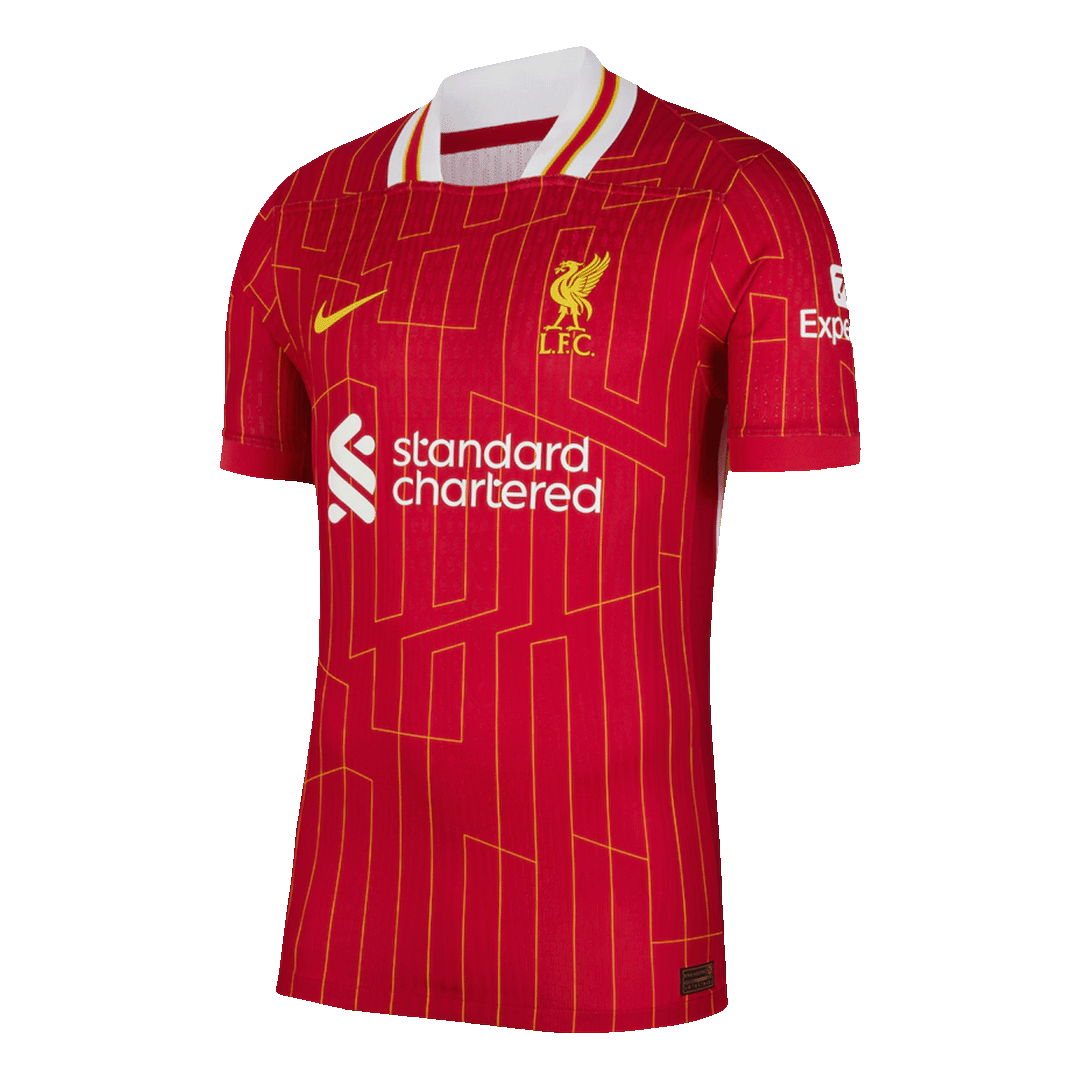 Authentic Liverpool Home Soccer Jersey Red - CHAMPIONS 24/25