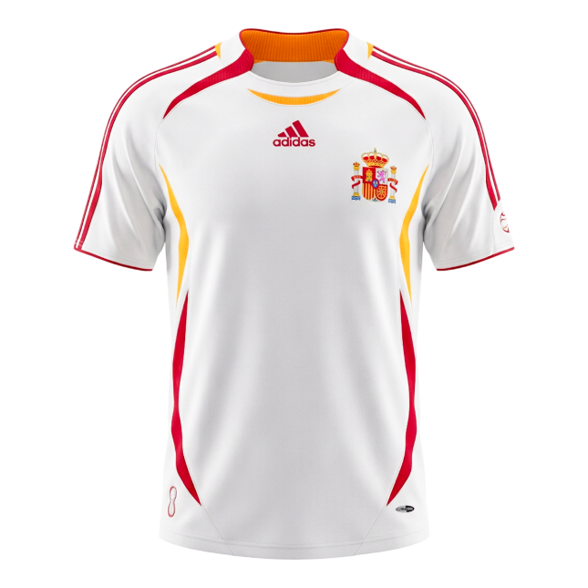 Retro Soccer Jersey Spain Away 2006