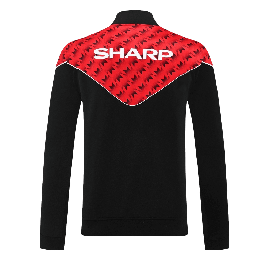 Manchester United Jacket Tracksuit 2025/26 Red&Black