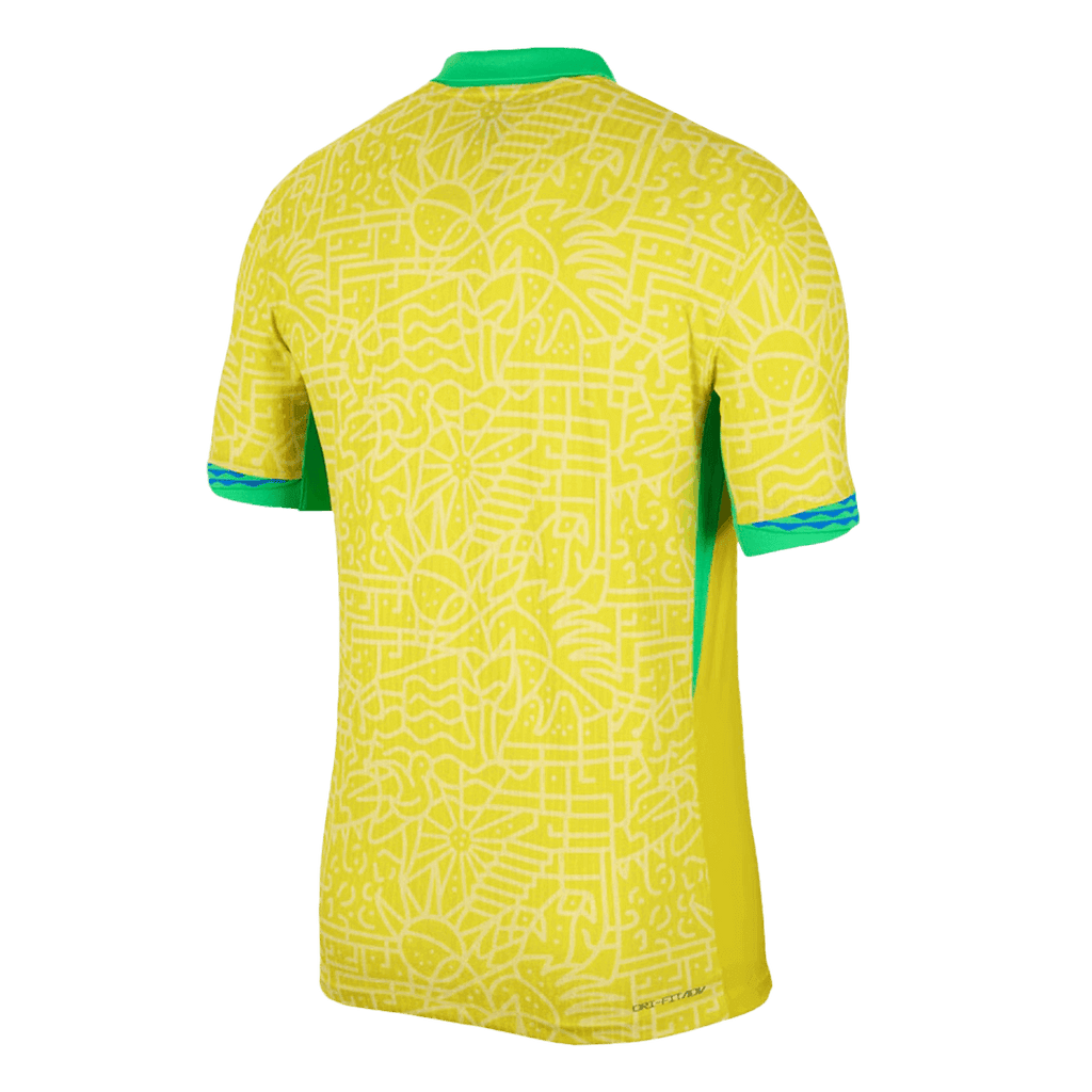 Authentic Brazil Home Soccer Jersey Copa America 2024