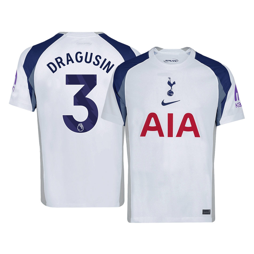 DRAGUSIN #3 Tottenham Hotspur Home Soccer Jersey 2025/26