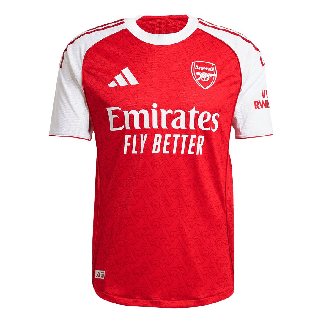 GYÖKERES #14 Arsenal Authentic Home Soccer Jersey 2025/26