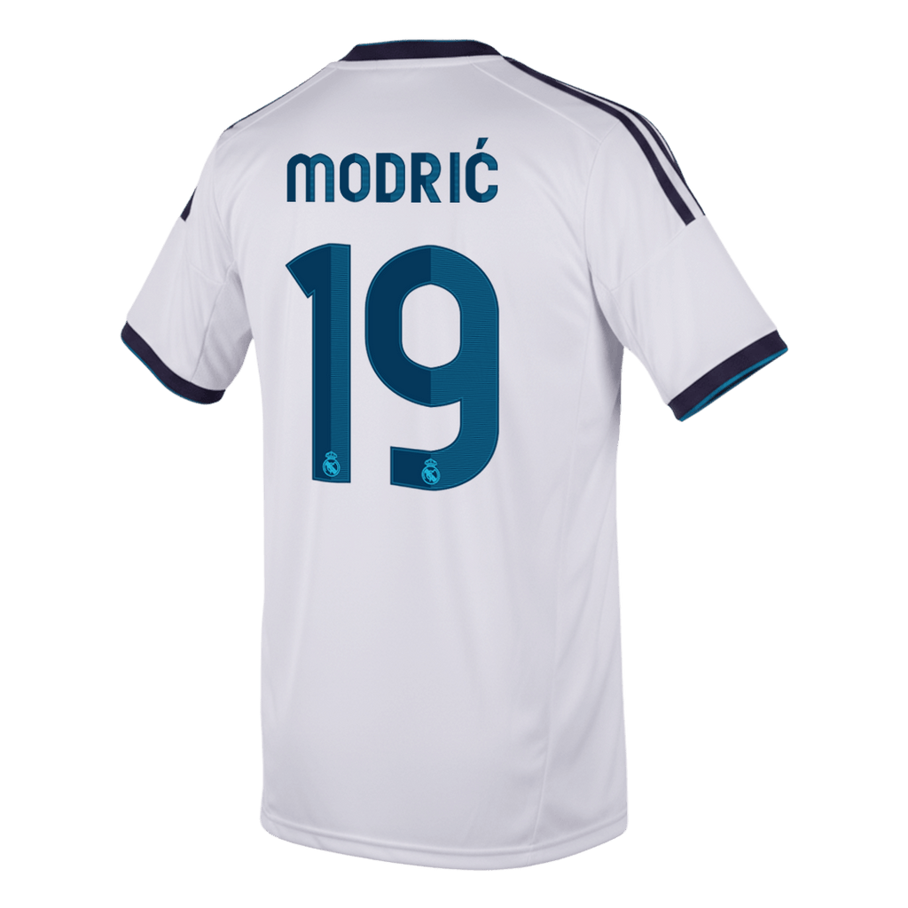 Retro Soccer Jersey MODRI? #19 Real Madrid Home 2012/13