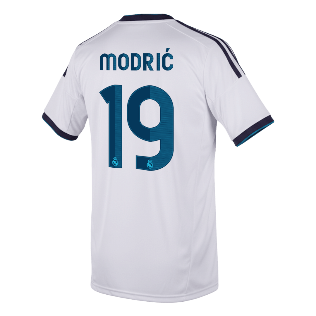 Retro Soccer Jersey MODRI? #19 Real Madrid Home 2012/13