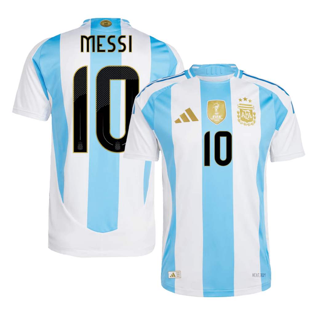 Authentic MESSI #10 Argentina Home Soccer Jersey 2024