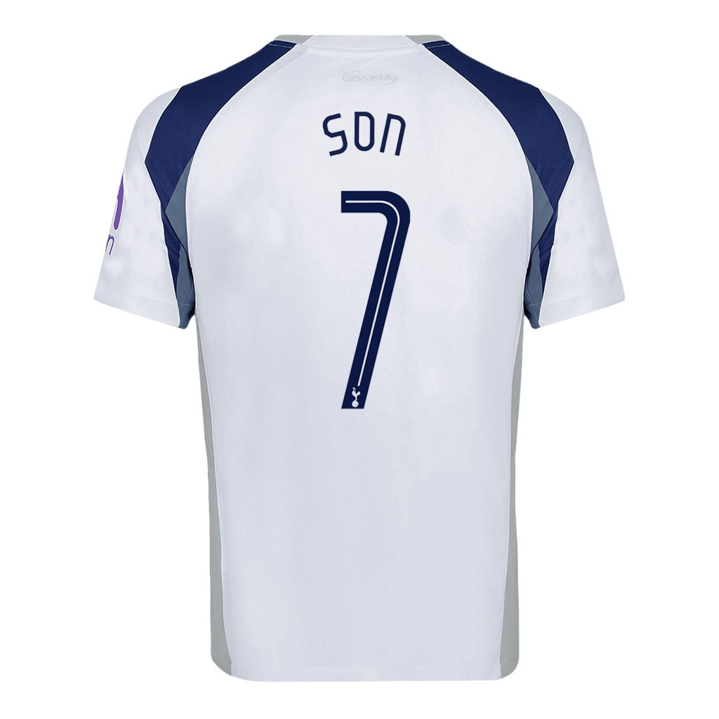 SON #7 Tottenham Hotspur Home Soccer Jersey 2025/26 -UCL