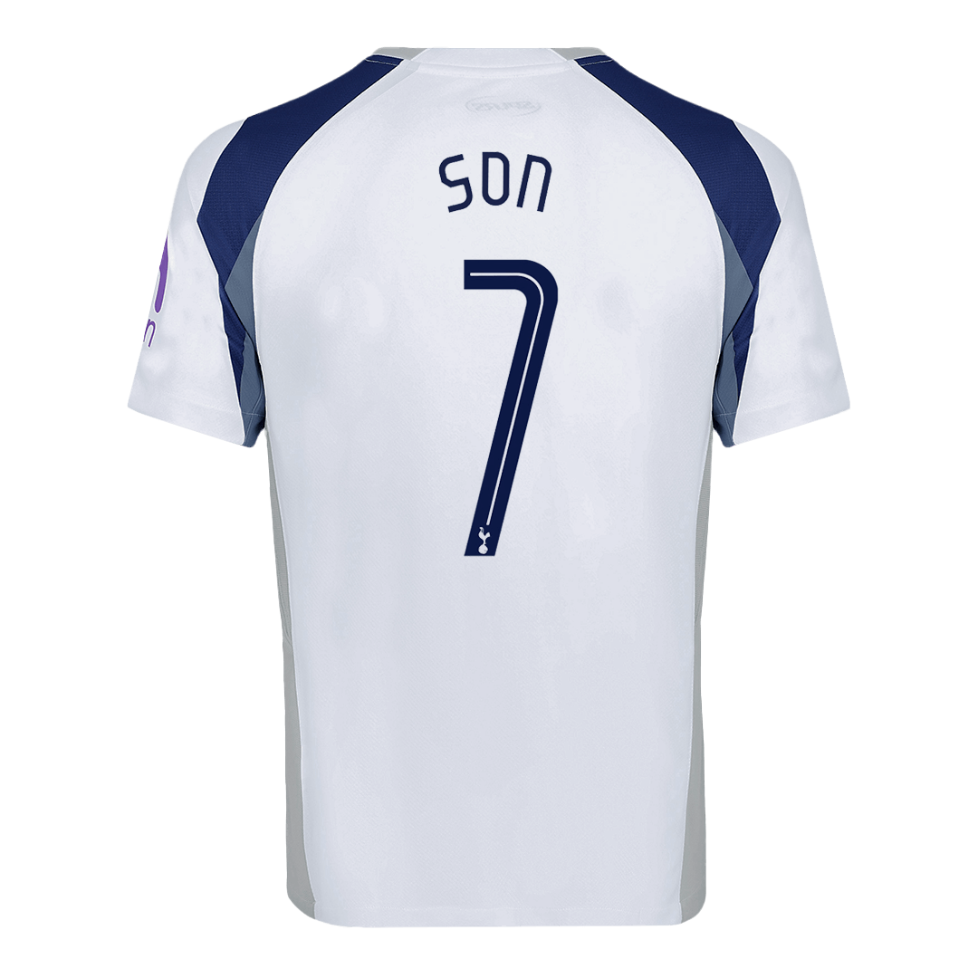 SON #7 Tottenham Hotspur Home Soccer Jersey 2025/26 -UCL